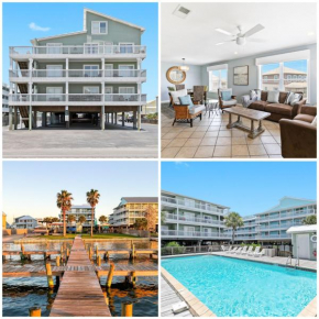 3BR Condo Gulf Views with Pool, Boat Launch and Dock
